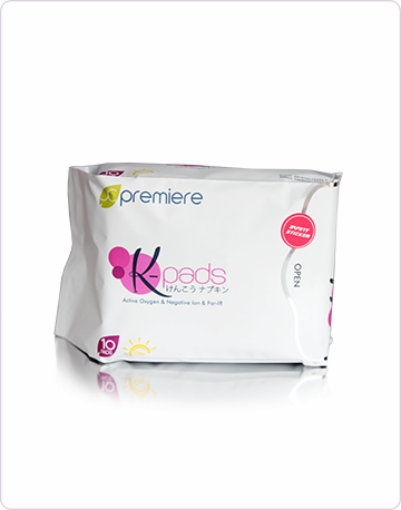 K_PADS with Negative ION FREE Vaginal test kit